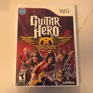 Guitar hero Aerosmith edition Wii
